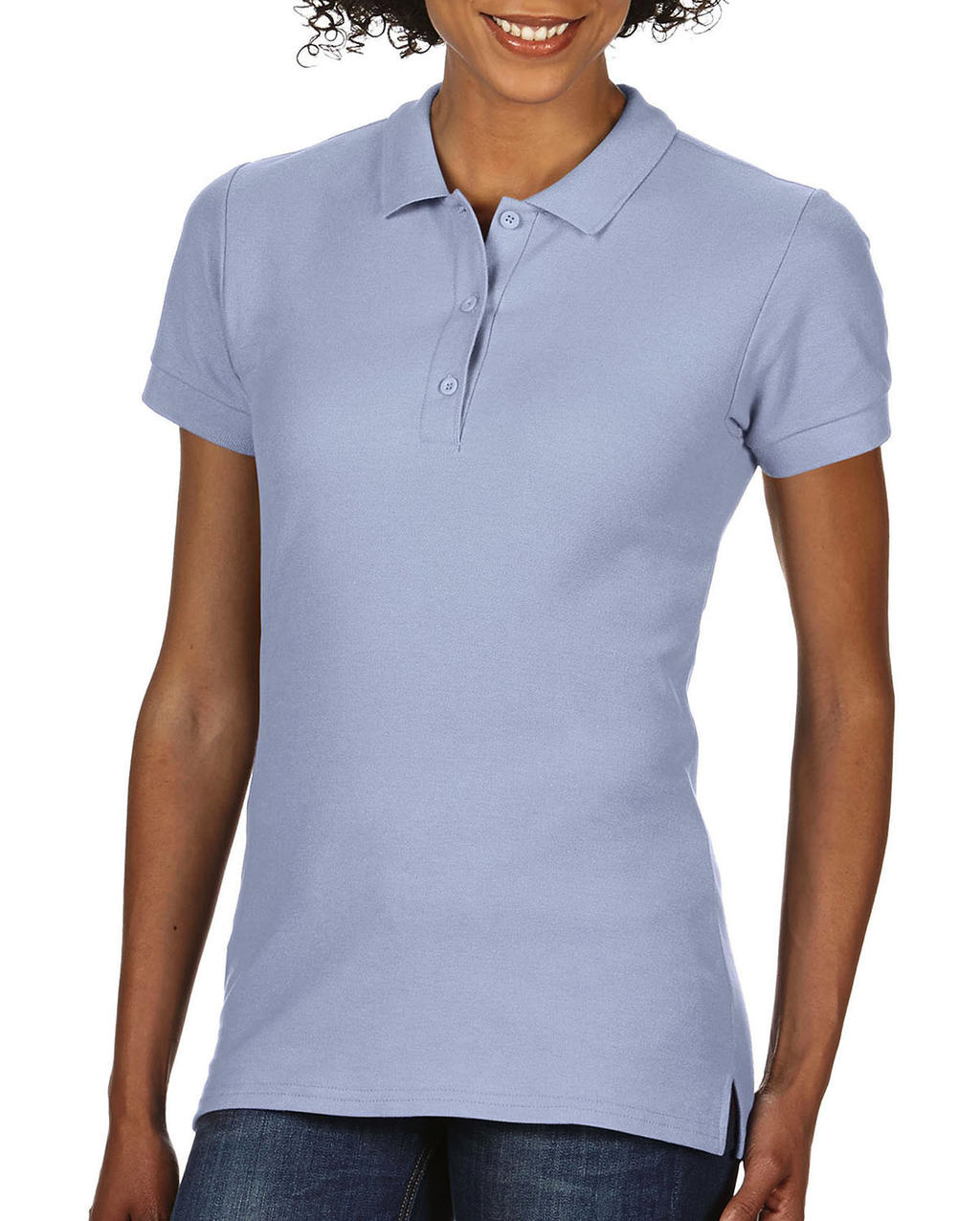 Polo en coton piqué double Femme de qualité supérieure – Image 12