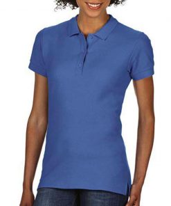 Polo en coton piqué double Femme de qualité supérieure – Image 13