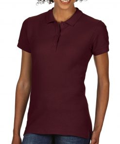 Polo en coton piqué double Femme de qualité supérieure – Image 19