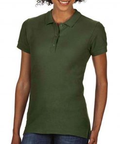 Polo en coton piqué double Femme de qualité supérieure – Image 20