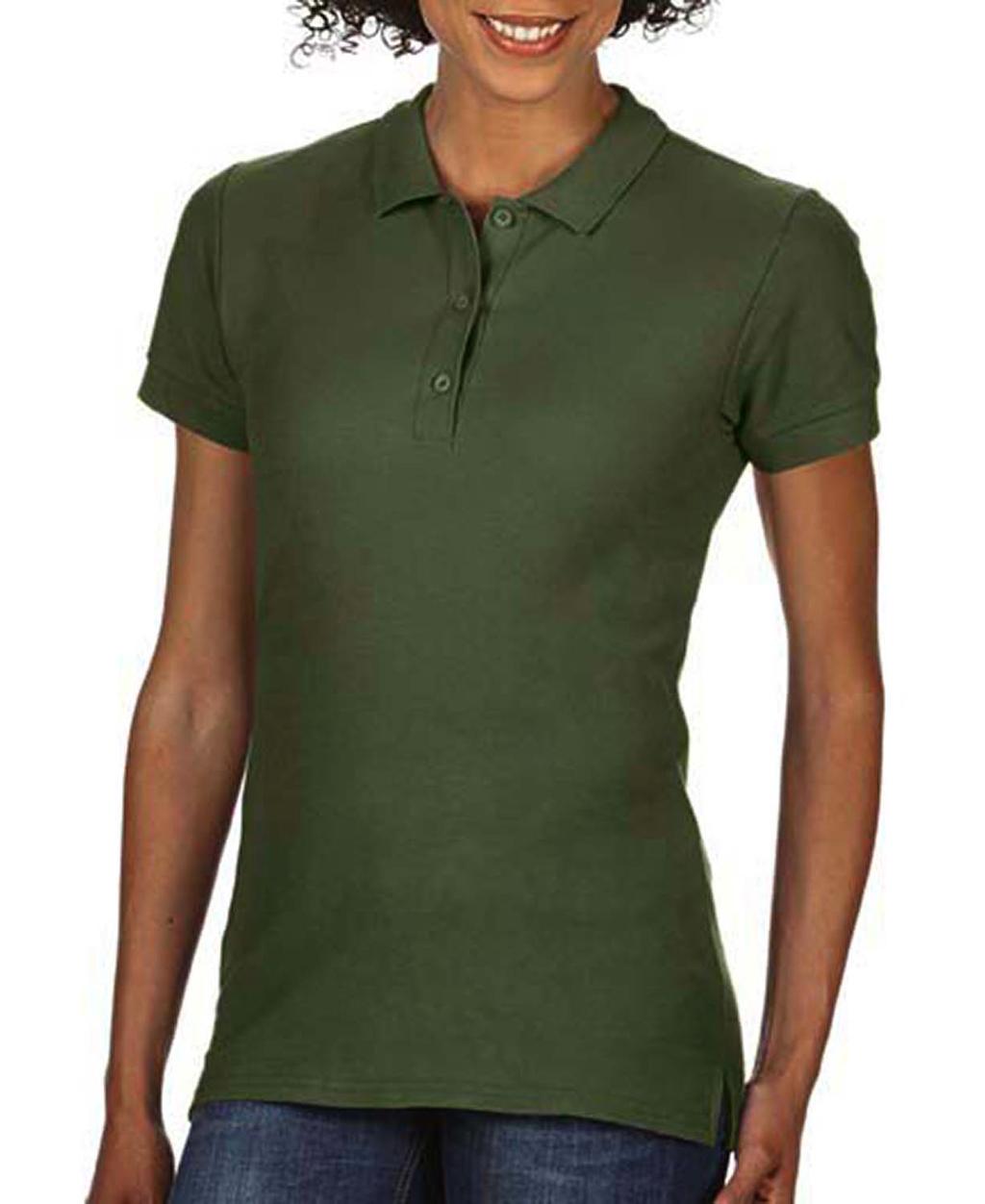 Polo en coton piqué double Femme de qualité supérieure – Image 20