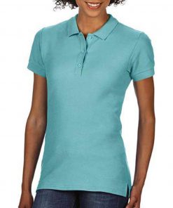 Polo en coton piqué double Femme de qualité supérieure – Image 23