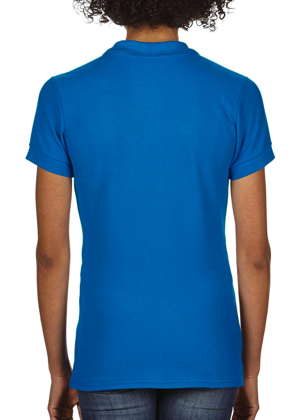 Polo en coton piqué double Femme de qualité supérieure – Image 2