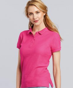 Polo en coton piqué double Femme de qualité supérieure – Image 3