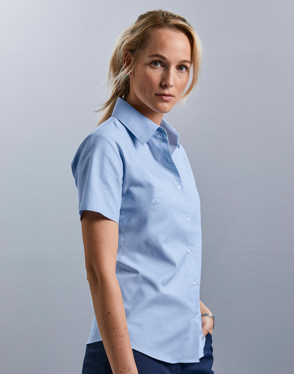 Chemise Oxford classique Femme – Image 3