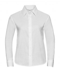 Chemise manches longues Oxford classique Femme – Image 5