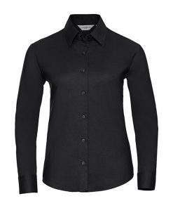 Chemise manches longues Oxford classique Femme – Image 6