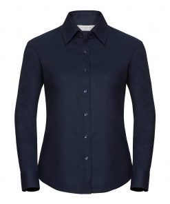 Chemise manches longues Oxford classique Femme – Image 7