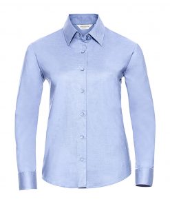 Chemise manches longues Oxford classique Femme – Image 10