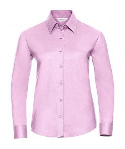 Chemise manches longues Oxford classique Femme – Image 11