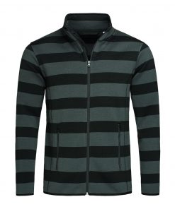 Veste polaire rayée – Image 3