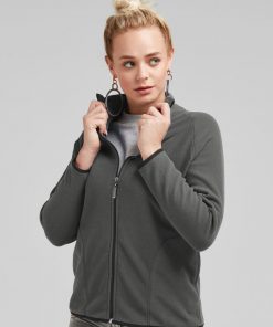Micropolaire entièrement zippé Femme