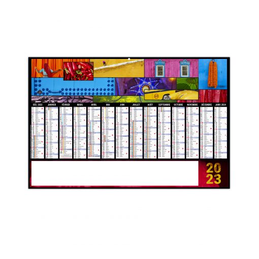 Calendrier Bancaire Voyage 2023 - Calendrier 2021 - Sérigraphie Calendrier Bancaire Voyage 2023 - Calendrier 2021 - Sérigraphie