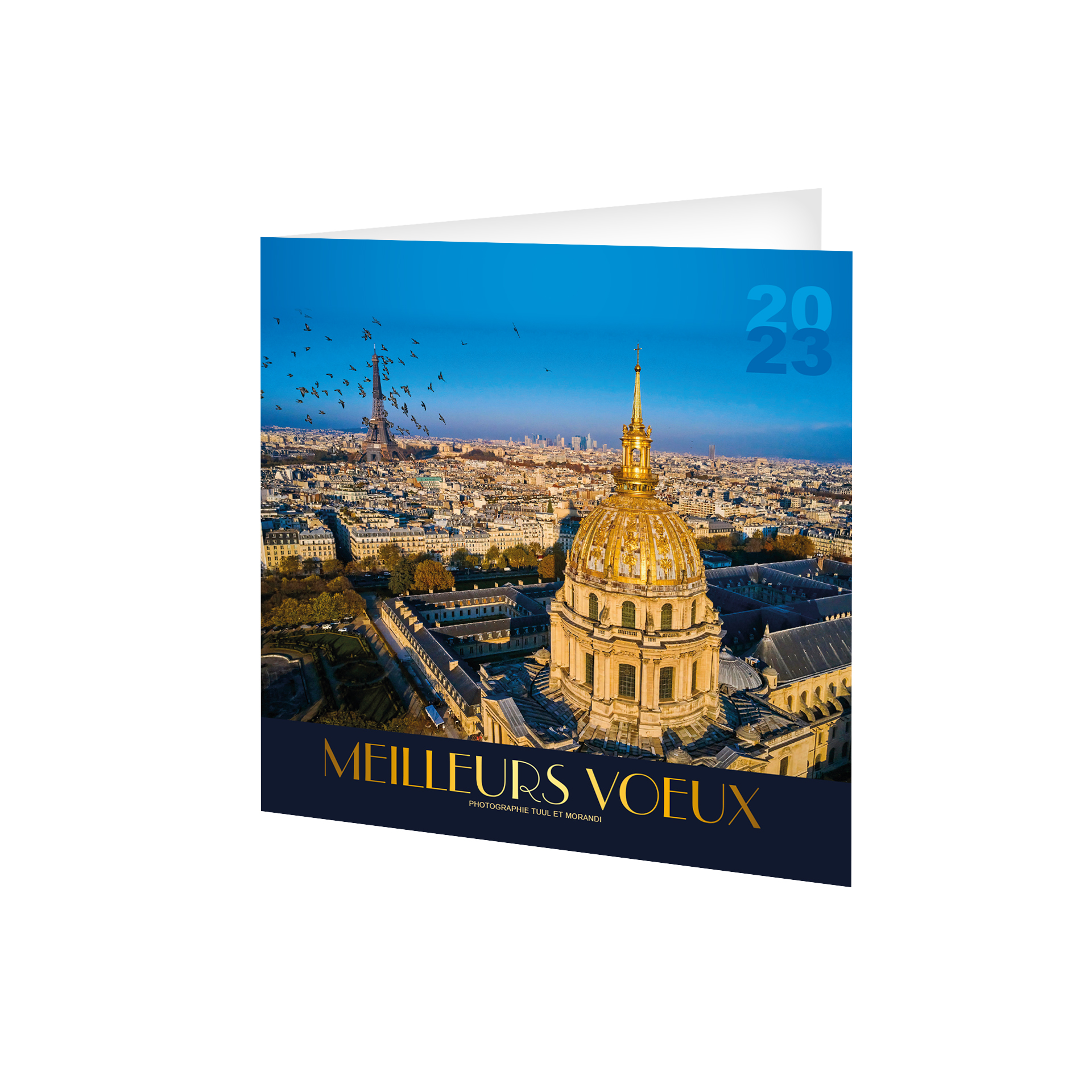 Carte de Voeux Paris 2023 - Calendrier 2021 - Sérigraphie & Impression